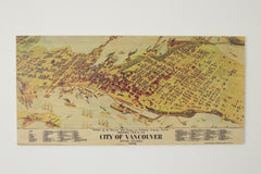 1898 Vintage Vancouver Map